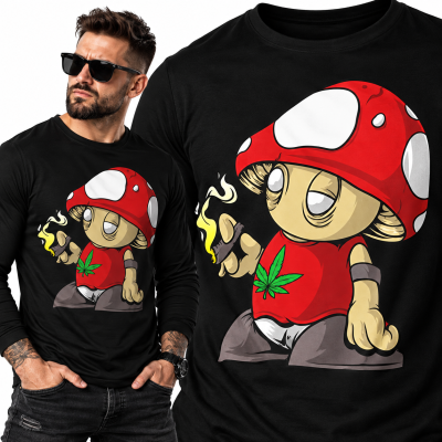LONGSLEEVE ŚMIESZNY  MUSHROOMS